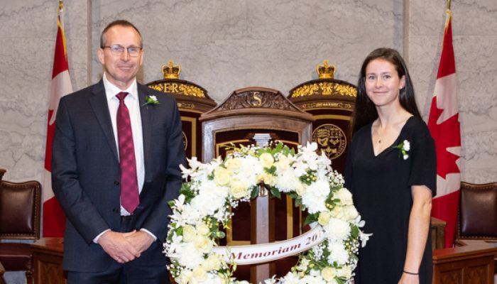 Canadian Association of Former Parliamentarians Memorial Service Canadian Association of Former Parliamentarians Memorial Service    / Association canadienne des Ex-Parlementaires Service commémoratif
 Ottawa, ONTARIO, on 03 June, 2019. 
© HOC-CDC, 2019
Credit: Bernard Thibodeau, House of Commons Photo Services